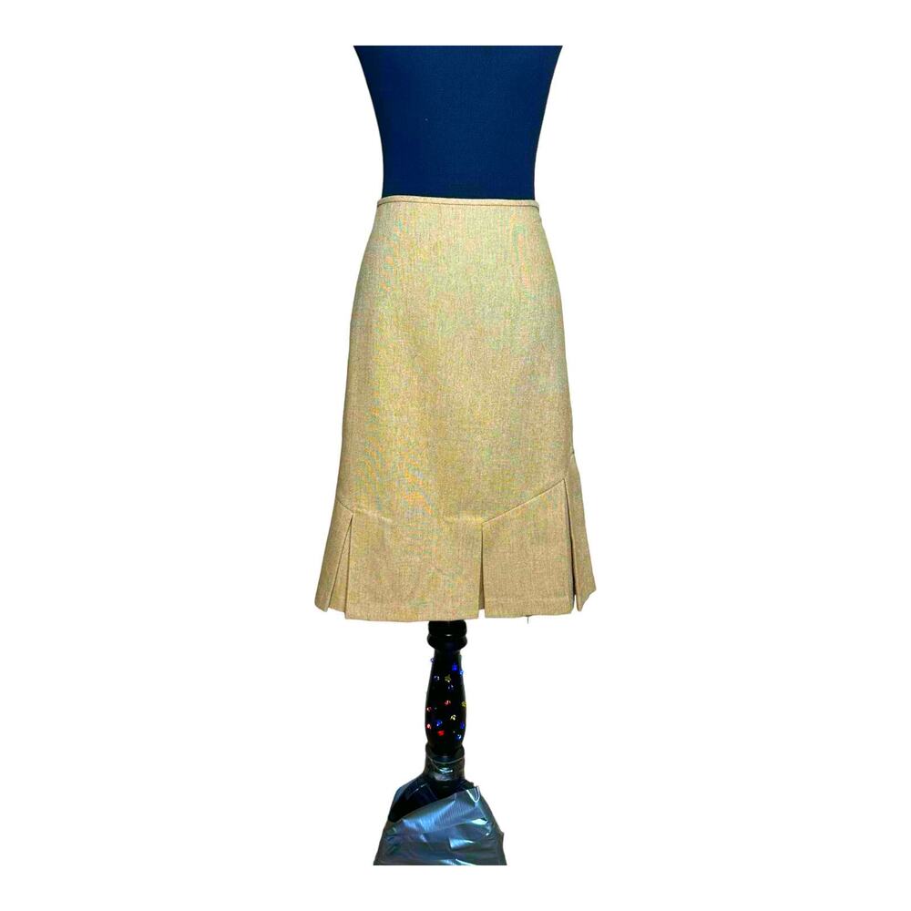 George beige knee length skirt size 12